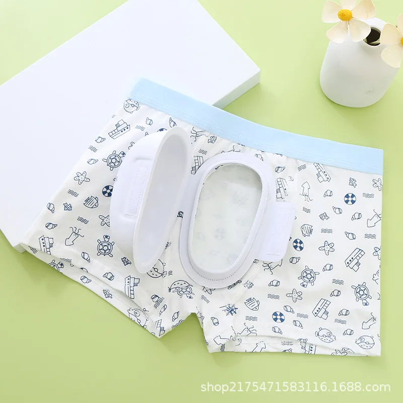 Нижнее белье мужское из ЭВА хлопковые трусы-боксеры с открытой передней частью