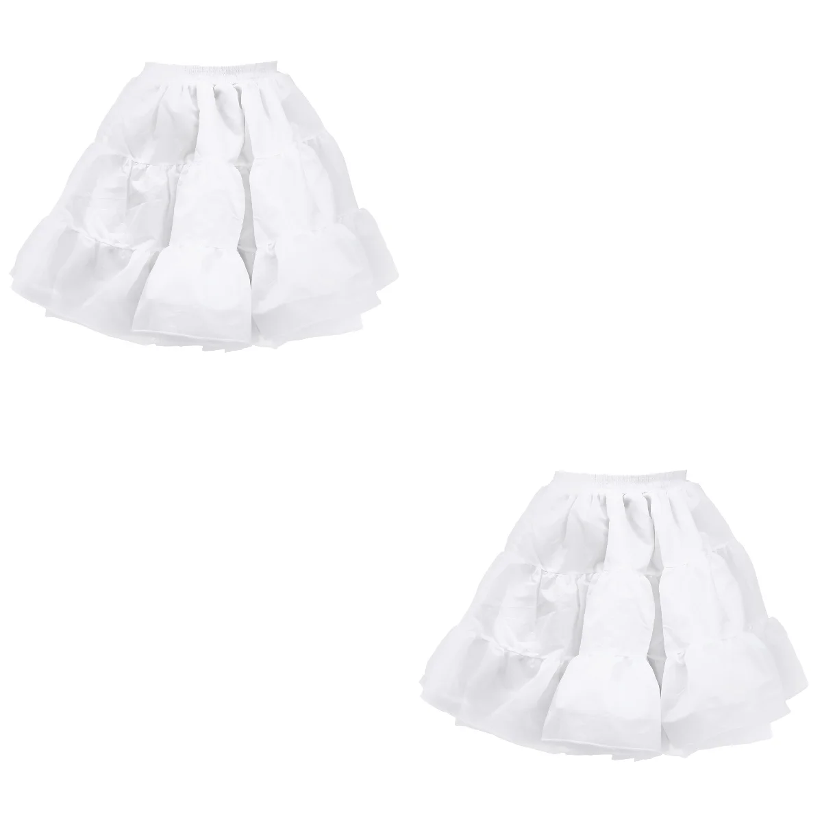 

Pannier Puffy Tutu Skirt All-Match Dress Crinoline Birthday Gift Petticoat Girl