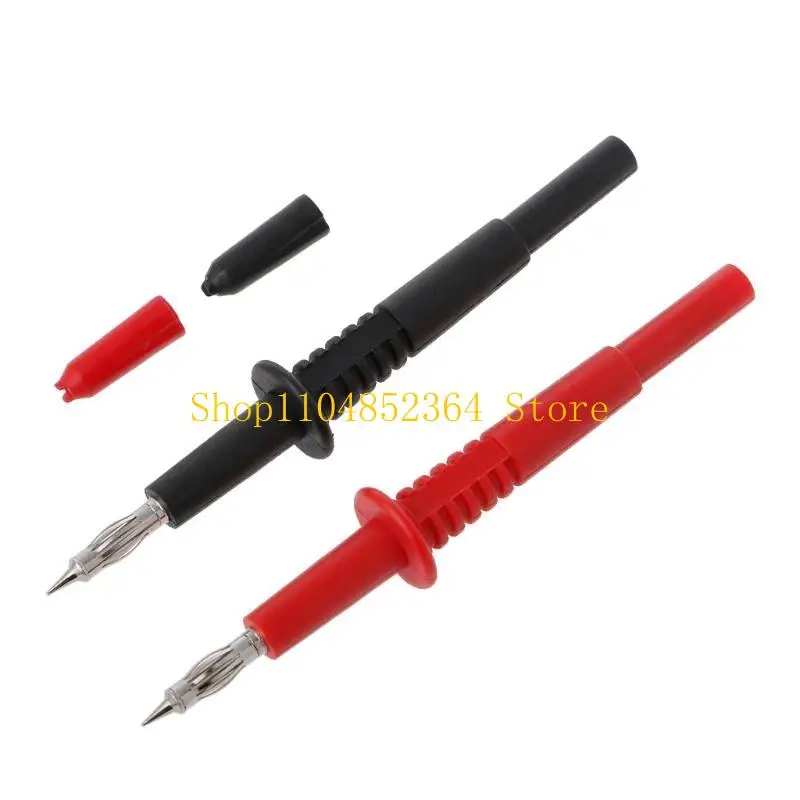 

Тестовые щупы для мультиметра 2 шт., медные, красный/черный