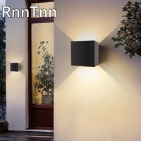 12w 6w outdoor waterproof ip65 led wall lamp modern wall light indoor sconce decorative lighting porch garden lights