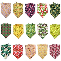3050pcs dog bandanas pet accessories dog scarf summer fruit bandanas for pet small middle dog bandana supplies accessories