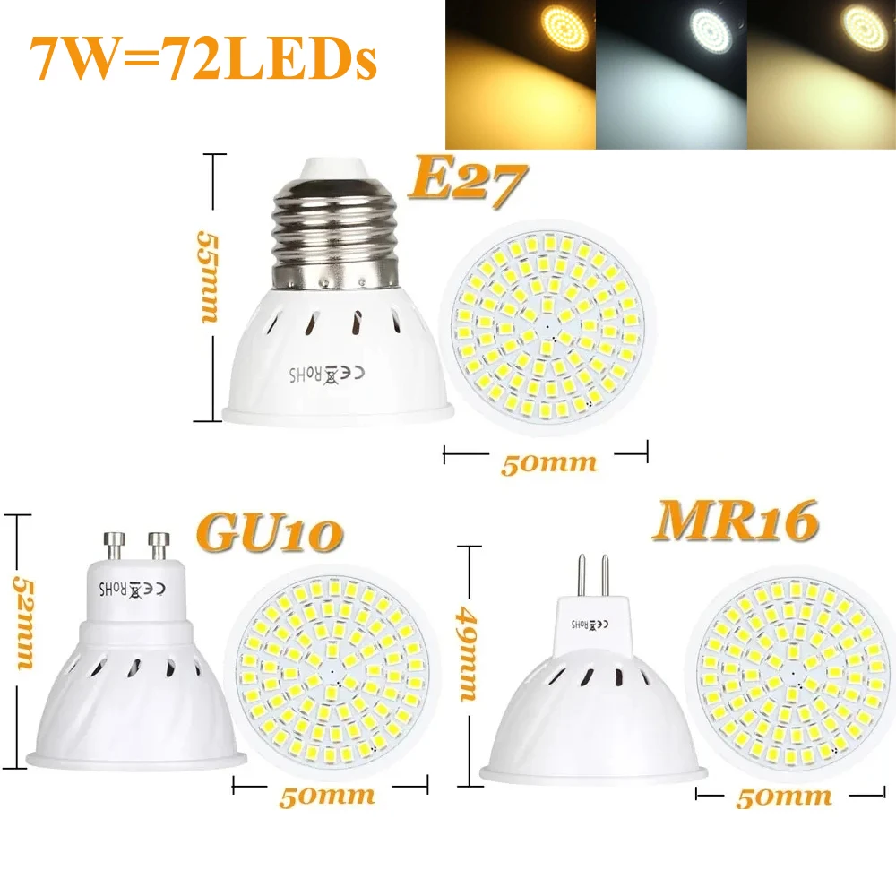 RANPO Светодиодные лампы 3W 5W 7W | AliExpress