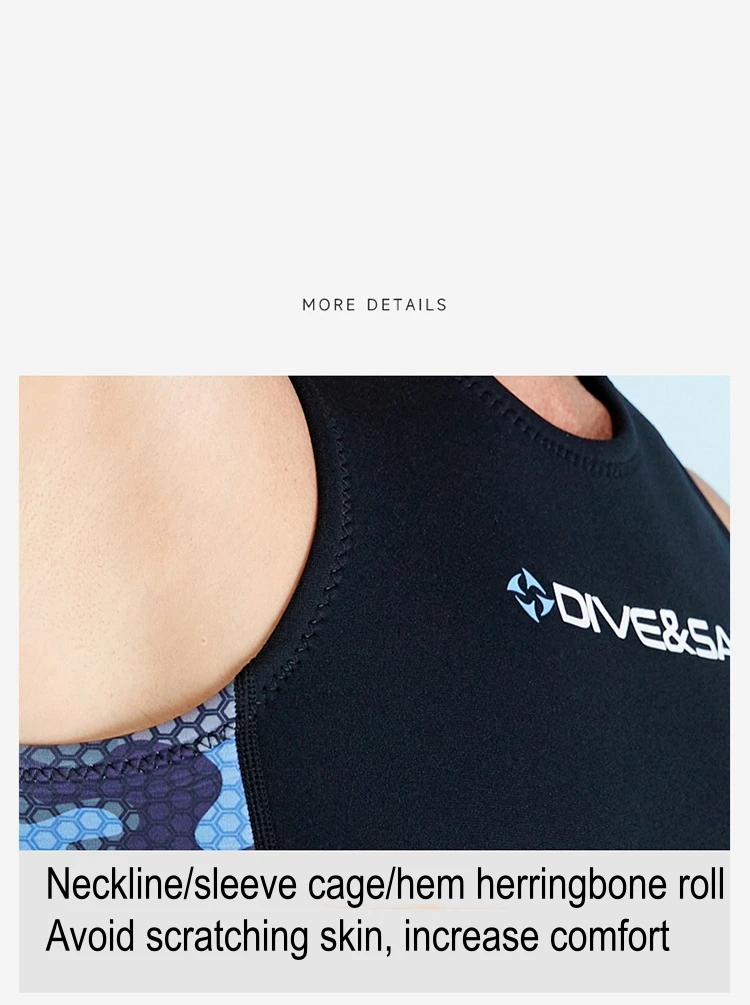 Неопреновый водонепроницаемый жилет для подводного плавания и дайвинга 2 мм