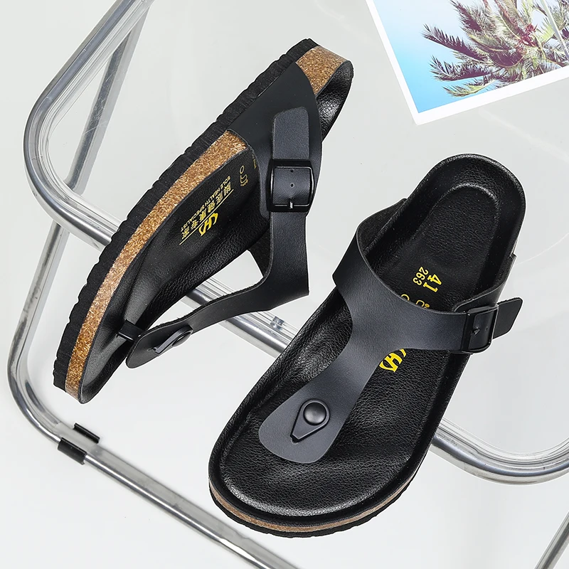 

2023 Men Slippers Trend Male Summer New Outdoor Beach Casual Soft Sole Sandals Fashion Women Indoor Home Couple Non-slip Slides