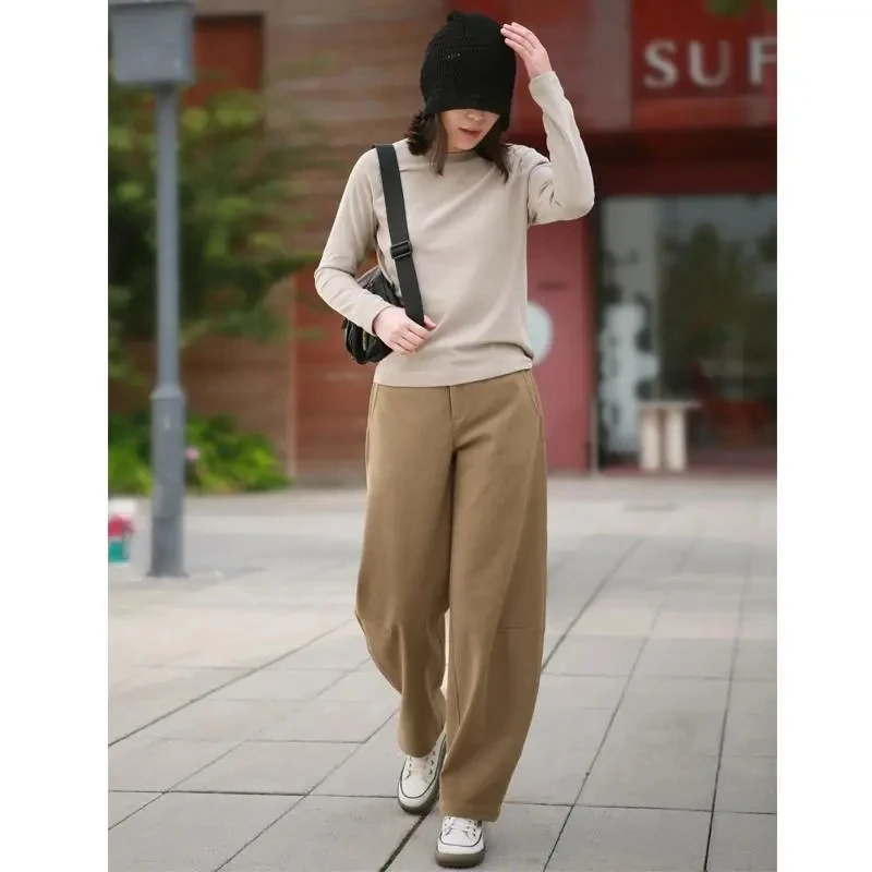 Женские широкие брюки ZSXAUTUMN Z.S.X из полиэстера