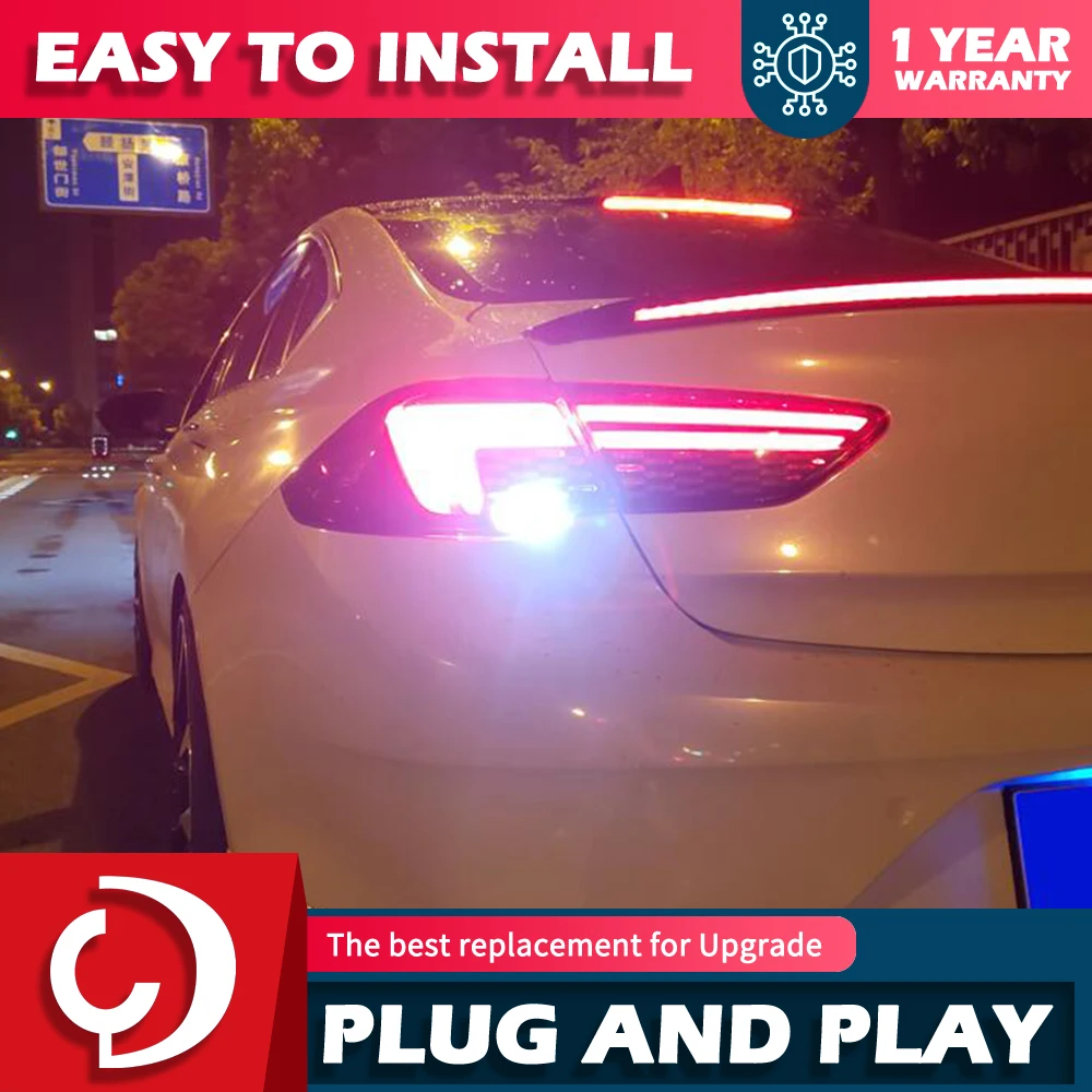 

Tail Light For Opel Regal Bkick 2017-2021 Taillights Rear Lamp LED DRL Running Signal Brake Reversing Parking light Facelift