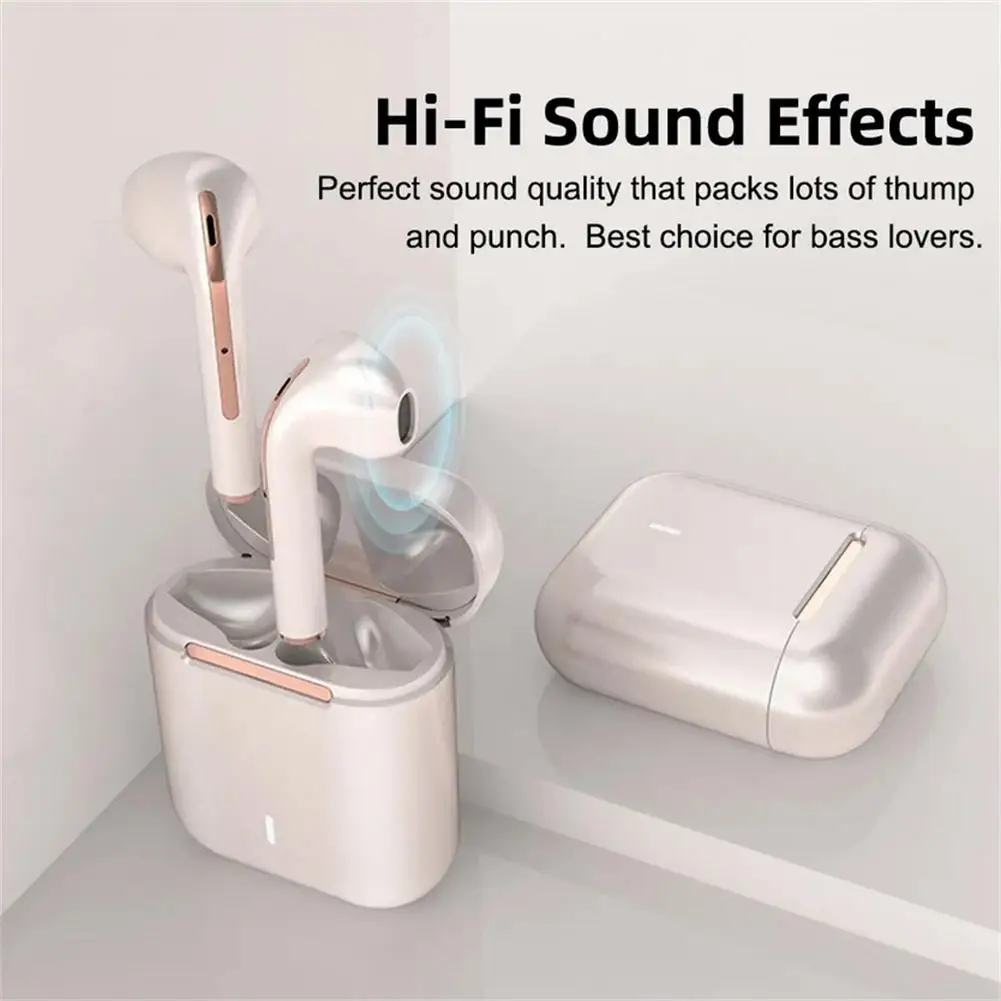 

J18 Wireless Earbuds Tws 20H Playtime Stereo Sound Earphones With Charging Case For Smart Phone Computer Laptop Wholesale