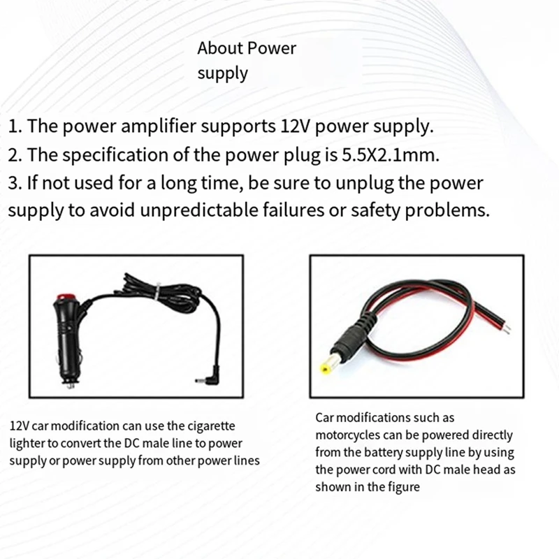 Компактный звуковой усилитель мощности AK170 портативный для автомобильного и