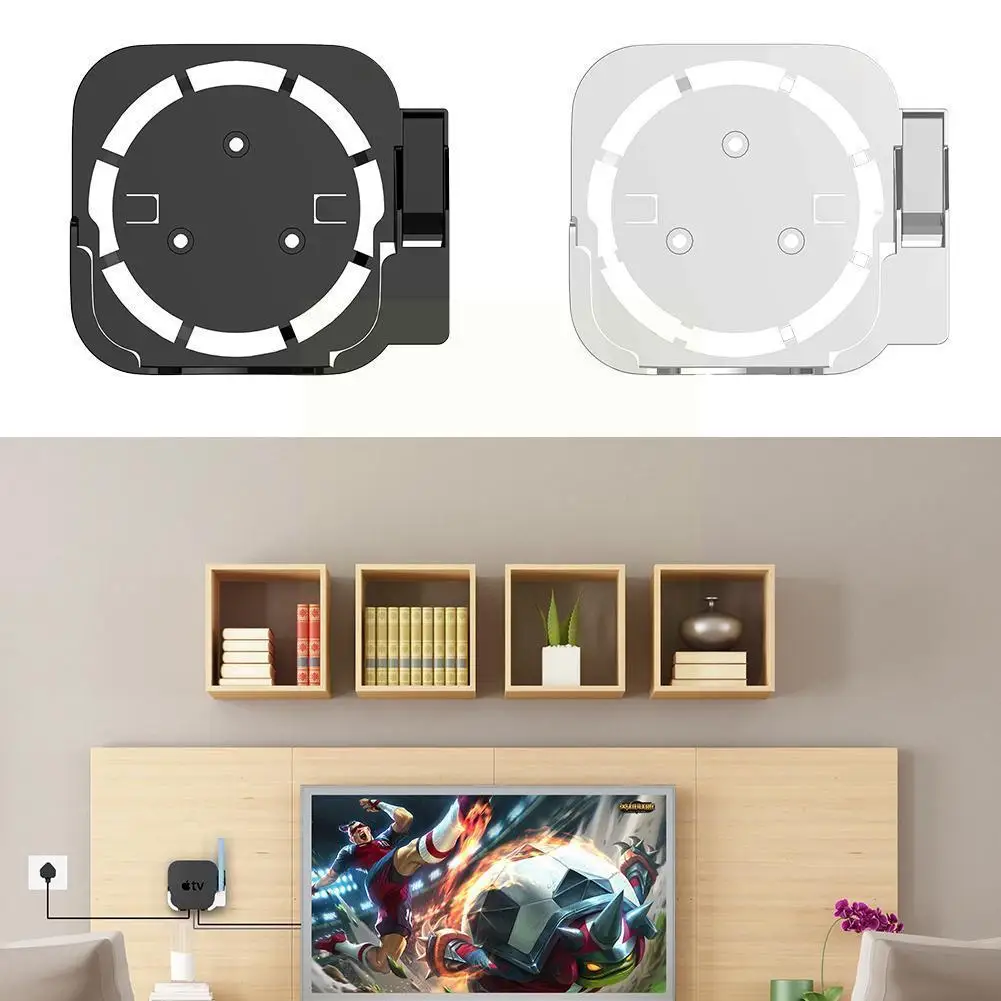 

Abs Protective Skin For Tv 4k 2/3/4/5/6 Gen Media Player Remote Controller Wall Mount Bracket Stand Cradle Holde E8p8