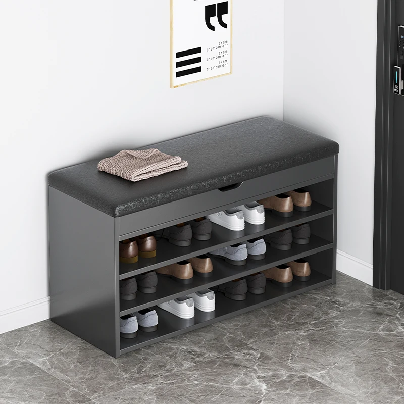

Стойка-органайзер для обуви HY50SR, экономичная стойка для хранения, Современная скамейка в скандинавском стиле, мебель для прихожей