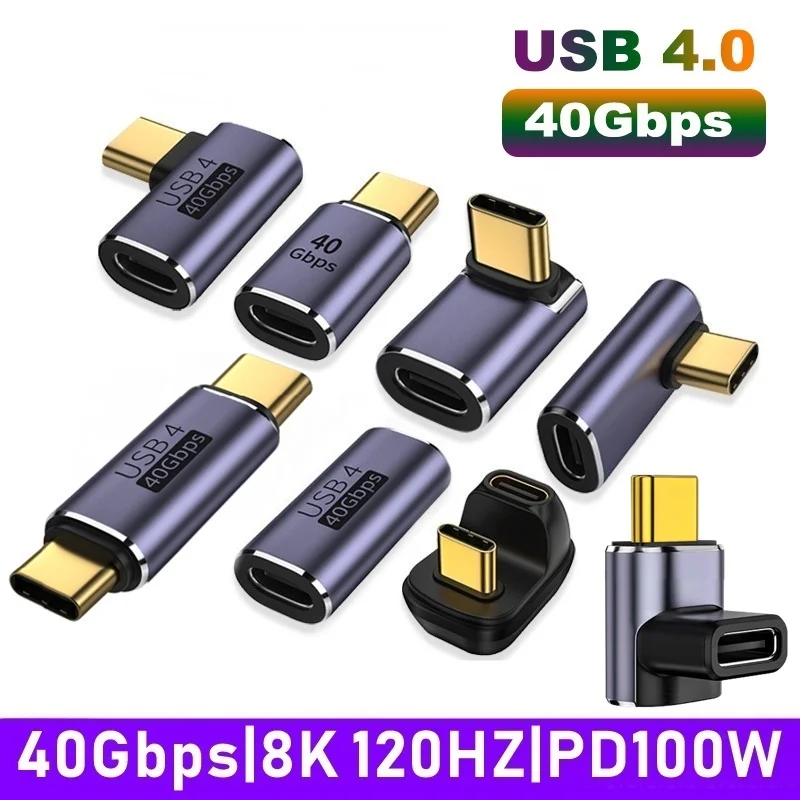 

Адаптер OTG USB 100 C, 4,0 ВТ, 40 Гбит/с, для быстрой передачи данных