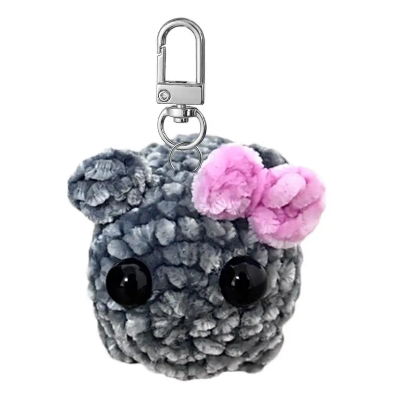 Грустный хомяк мем со звуком милый плюшевый брелок фигурка мягкая игрушка Мягкое