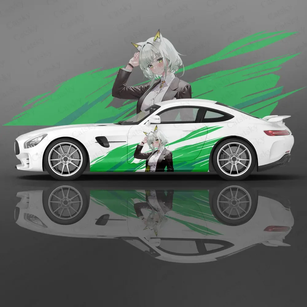 Kal'tsit аниме девушка автомобильная наклейка цветок виниловые наклейки для