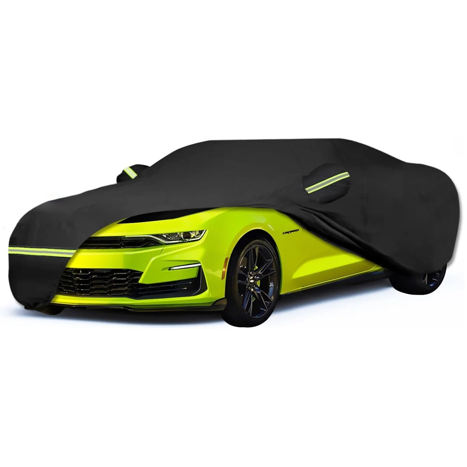 

Водонепроницаемые автомобильные чехлы для Chevy Camaro 2010-2023 (черные) на заказ, сверхпрочные, водонепроницаемые, всепогодные, для защиты на открытом воздухе