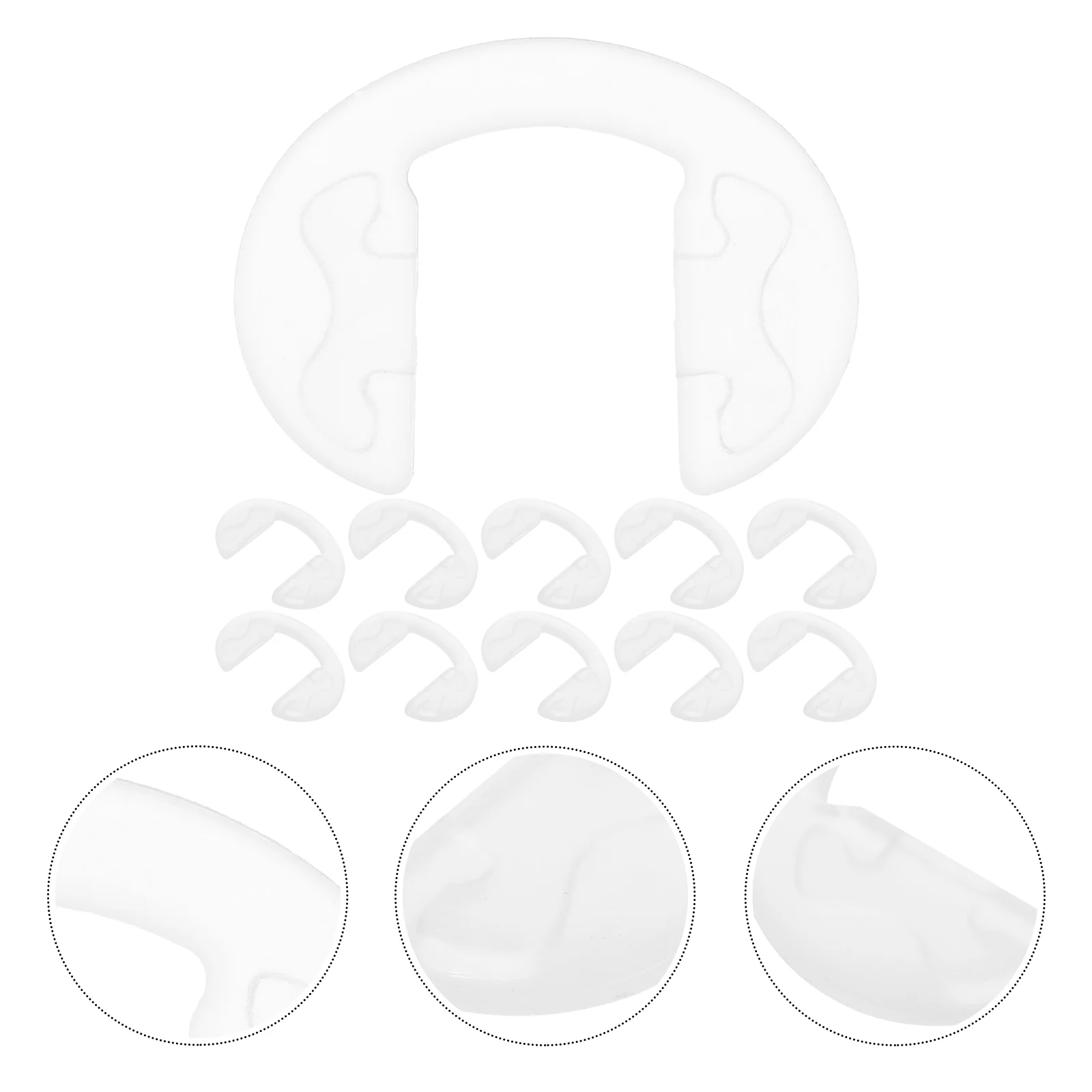 

Накладки для очков на нос, Нескользящие аксессуары для солнцезащитных очков, многоразовые очки