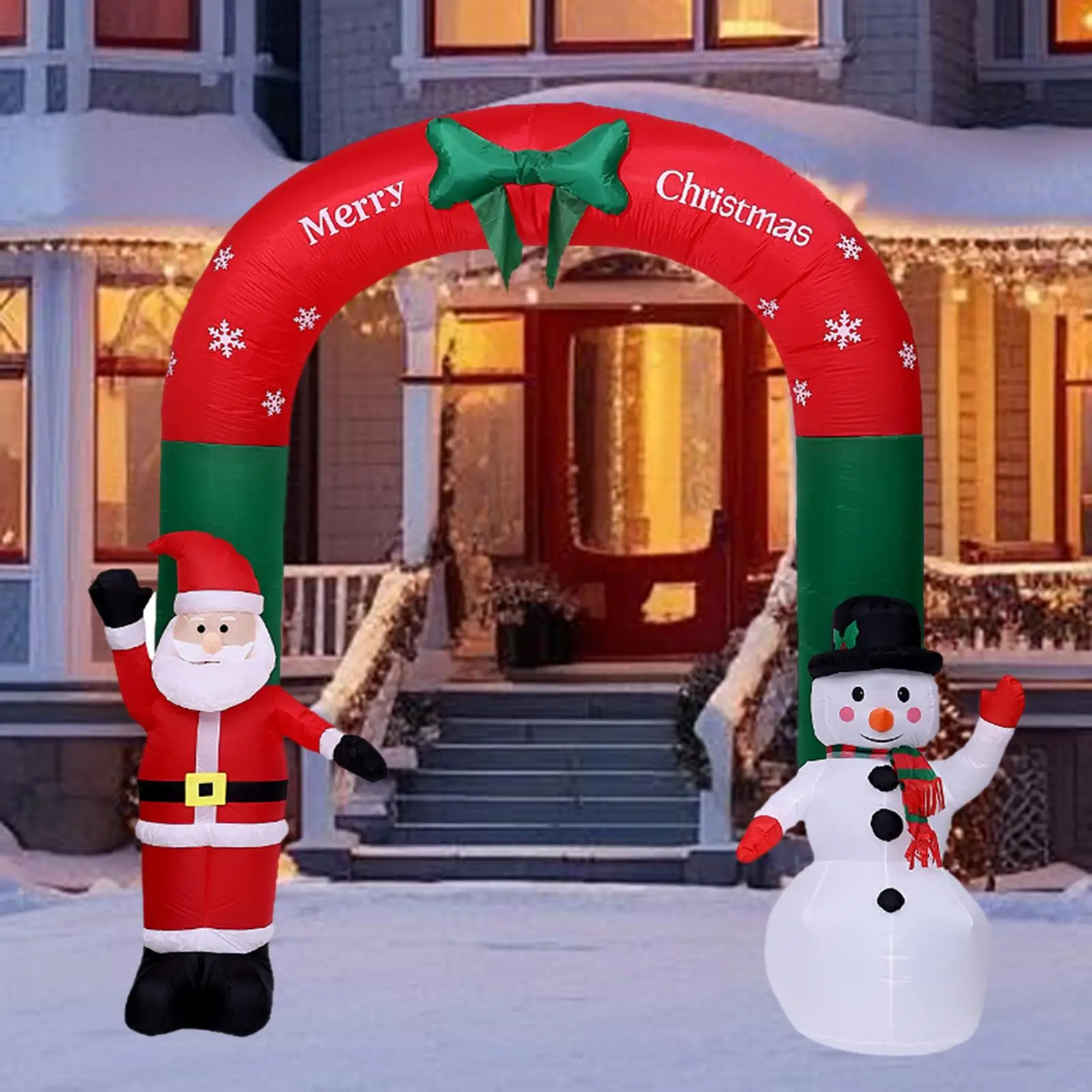 Рождественская надувная арка высотой 3 1 м с подсветкой ЕС 220 В праздничное