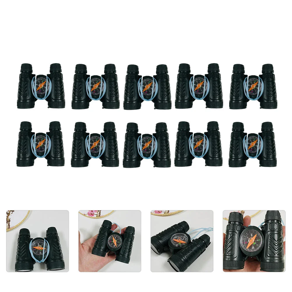 

10 PCS Toy Children Mini Outdoor Kids Toys Plastic Compass Pupils Playset