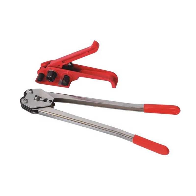 

13-19mm Pallet Packing Hand Tool PP PET Straps Belt Packing Pliers Manual Strapping Tool
