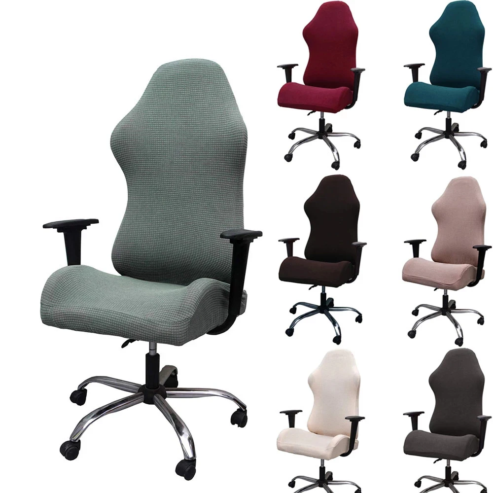 

Gamer Chair Cover Office Spandex Stretch Computer Desk Slipcovers Game Reclining Racing For Gaming Chair Protector Club Armchair