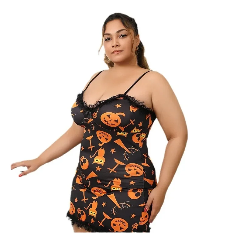 Женская Ночная сорочка с открытой спиной кружевное платье на бретельках для сна