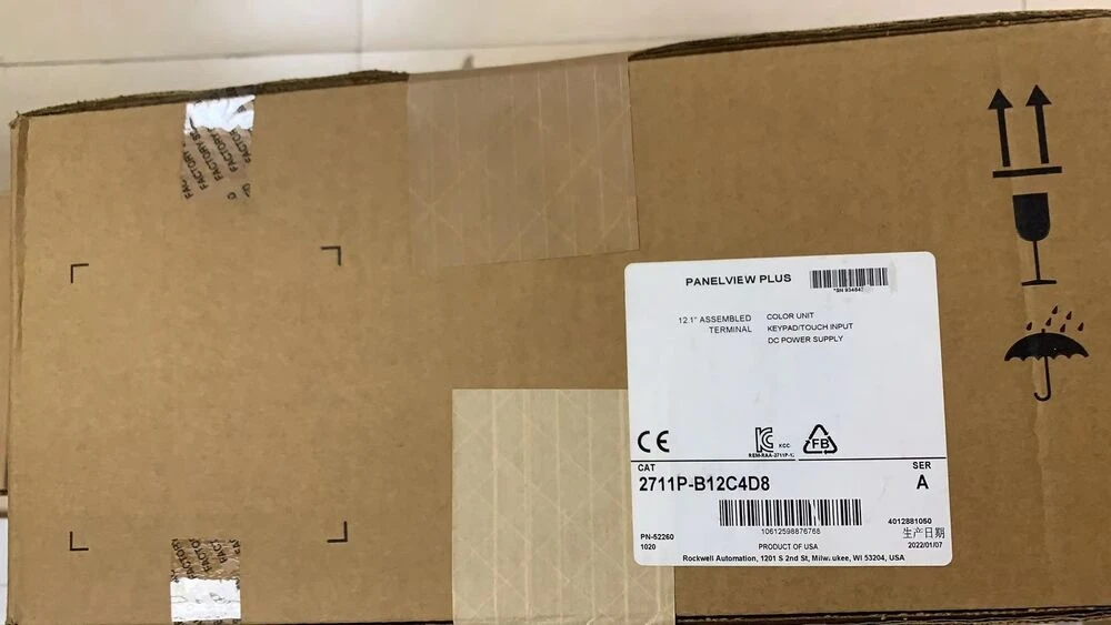 Новый AB CAT 2711P-B12C4D8 SER A PANELIVEW PLUS-