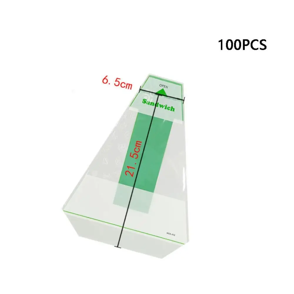 

Пластиковые одноразовые пакеты для сэндвичей 100 шт.