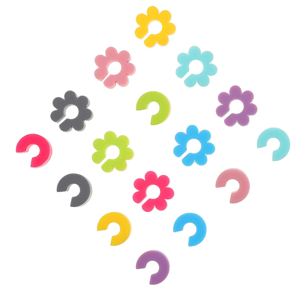 

16 шт. силиконовые маркеры, стеклянные подвески, идентификационные бирки для чашек питьевых цветов, многоцветный знак для семейных шармов ба...