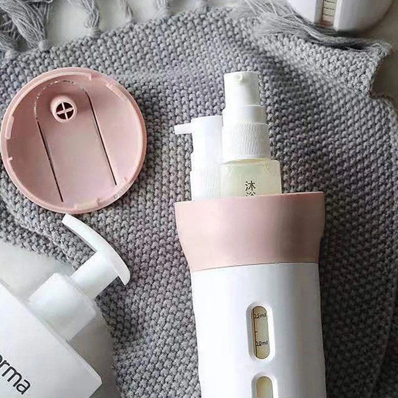 

Дорожный дозатор 4 в 1, дорожные бутылки, герметичный набор туалетных принадлежностей, подбутылочка, многоразовый пустой контейнер для геля ...