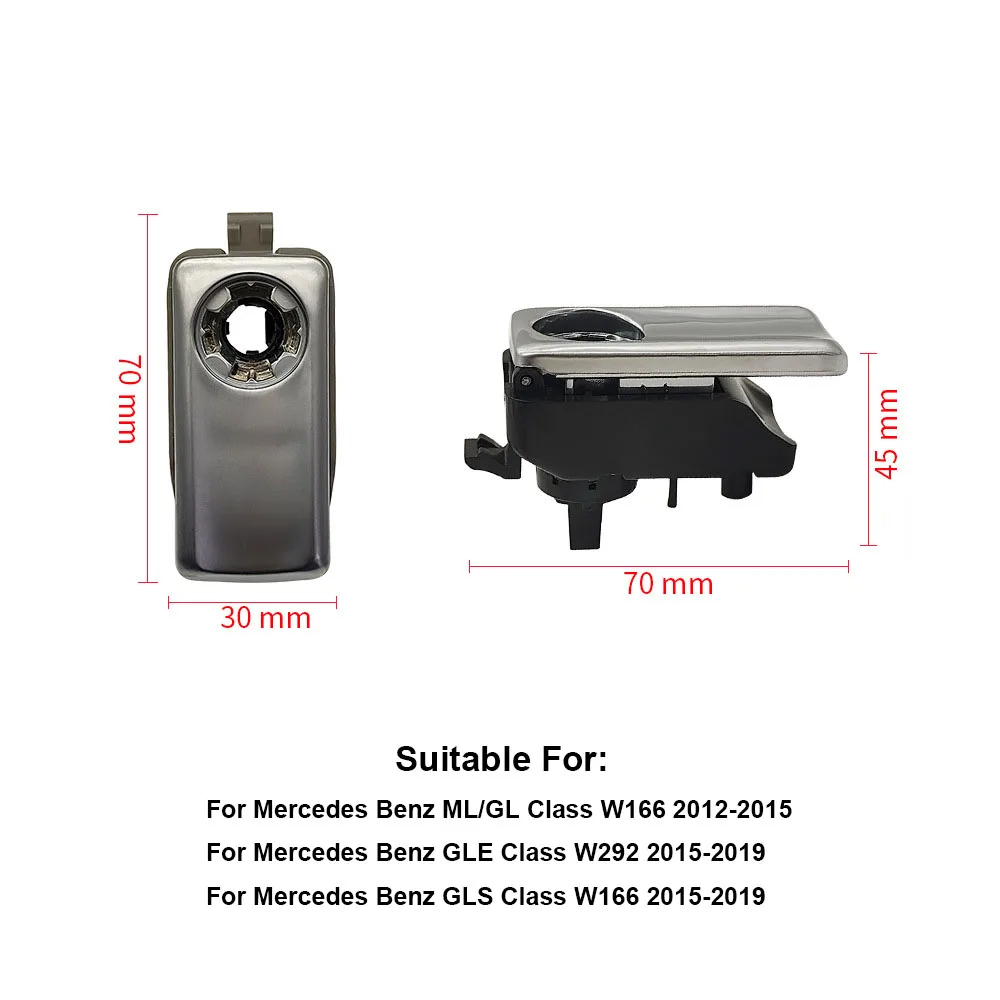 Для Mercedes Benz W166 W292 ML GL GLE GLS приборная панель перчаточный ящик Крышка переключатель