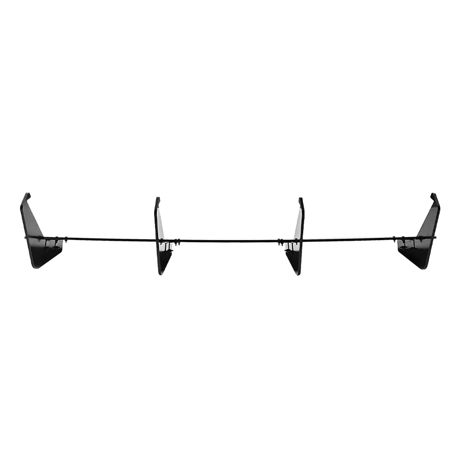 Нижний диффузор заднего бампера кронштейн Canard Fin для Audi A4 B8.5 2013-2016 гг.