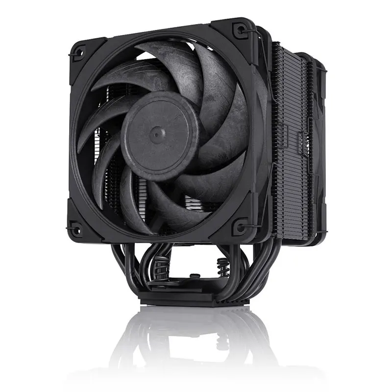 Noctua NH-U12A chromax.black Tower CPU Cooler 7 тепловых трубок двойной 120 мм PWM тихий вентилятор