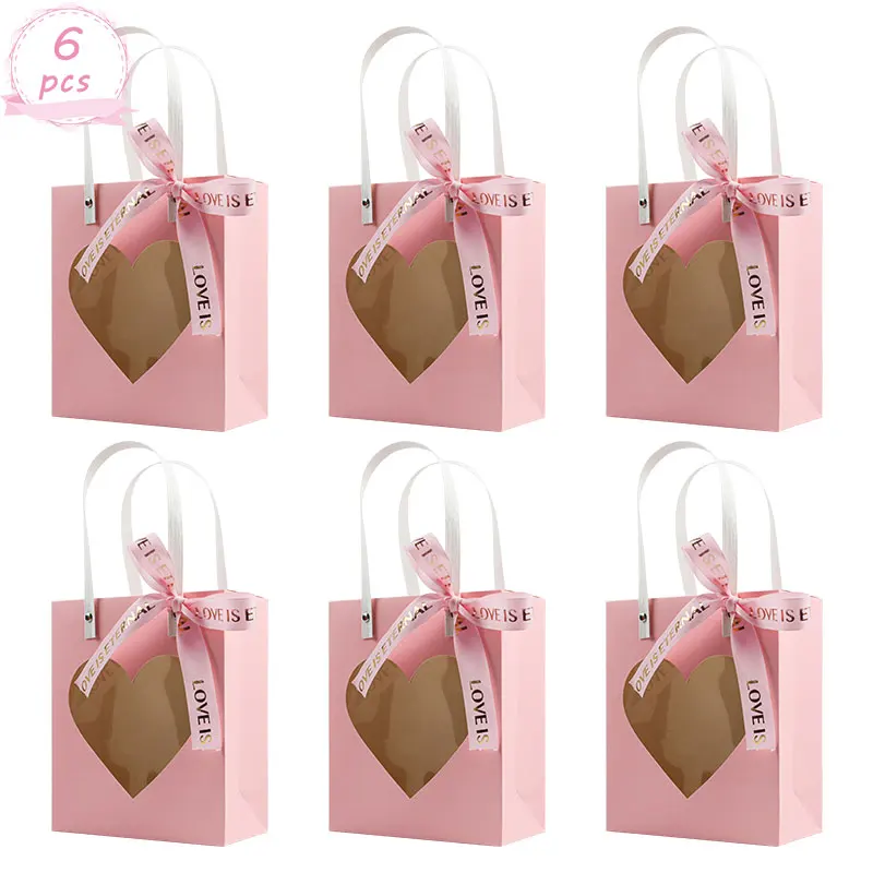 

Бумажные подарочные пакеты для дня Святого Валентина