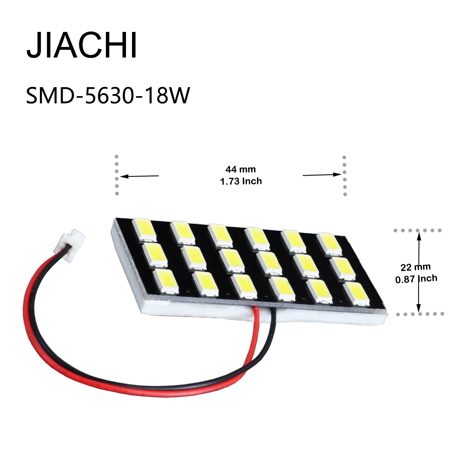 Jiachi 10 шт. T10 Festoon BA9S LED 18/24 SMD чип-адаптер белый 12 В светодиодный светильник для