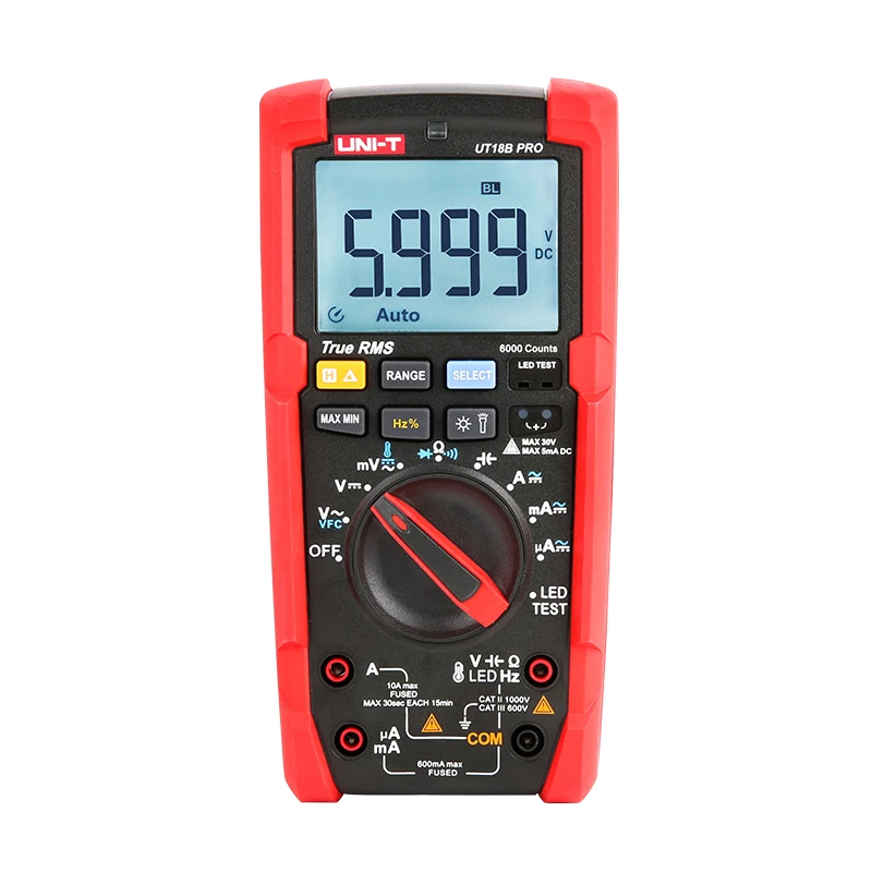 UNI-T UT15B PRO UT17B UT18B True RMS заменитель мультиметра Fluke 15B + 17B 18B измеритель