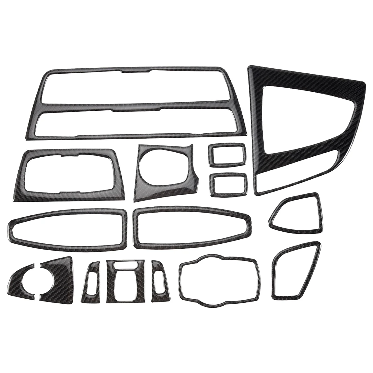 Полный комплект внутреннего углеродного волокна для BMW-3 серии F30 4 F33 2013-2019