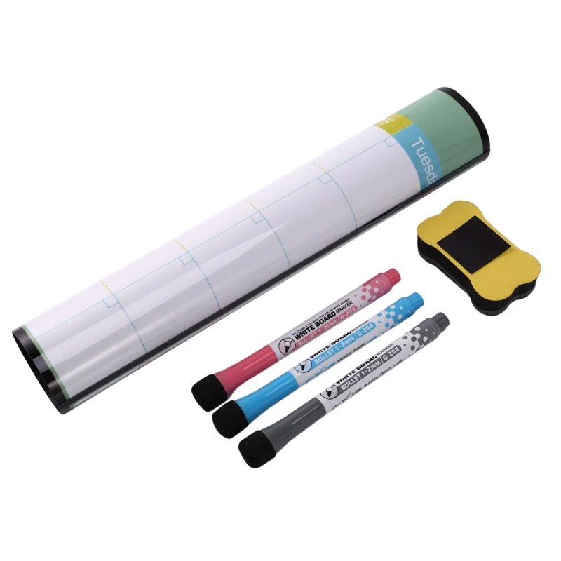 

Magnetic Whiteboard Calendar Schedule Weekly Monthly Magnet Calendar Planner Drawing Refrigerator Stickers Ofiice Home Use Memo