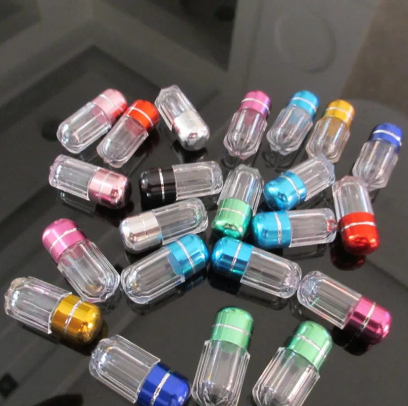 1000 шт. круглые прозрачные контейнеры для таблеток