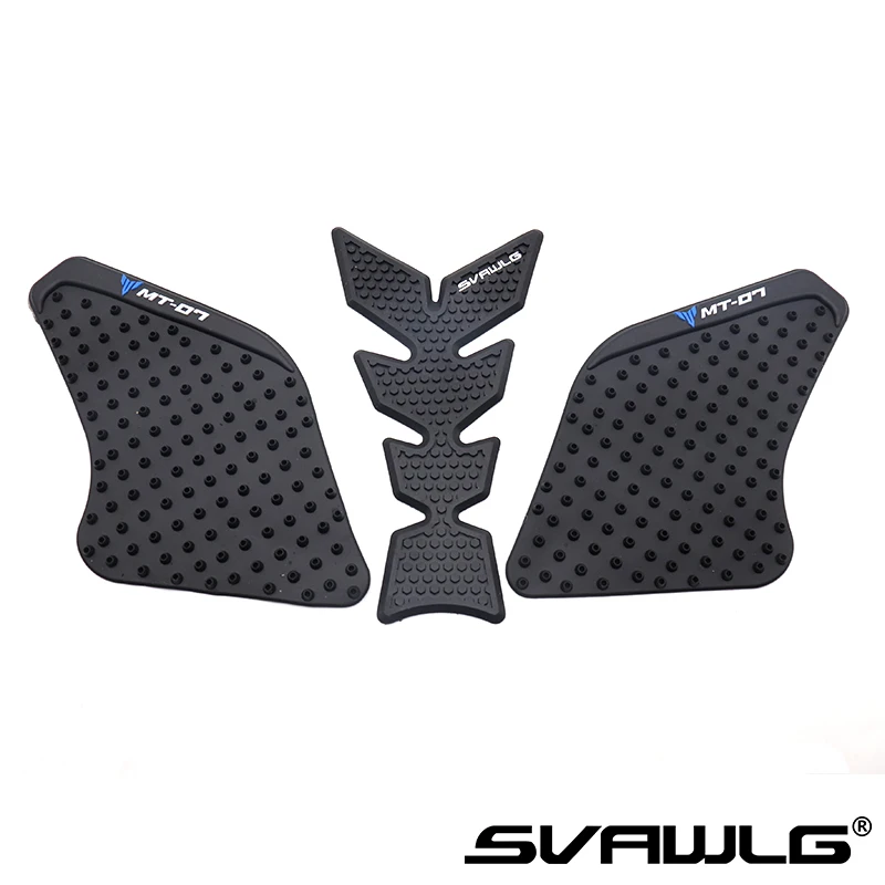 

2022 Motorcycle Non-slip Side Fuel Tank Stickers Waterproof Pad Rubber Sticker FOR YAMAHA MT07 MT-07 MT 07 2021 2022
