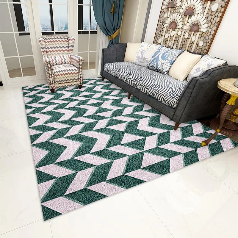 

Reese Living Room Carpets Customized Nordic National Style Animal Geometric Kitchen Anti Slip Rugs Bedroom Hotel Sofa Wedding