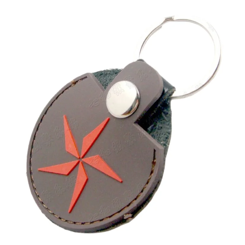 

2Pcs Red windmill Leather Key Chain Guitar Picks Holder Keychain Plectrums Bag Case Sale Guitar Pick pack guitar accessories