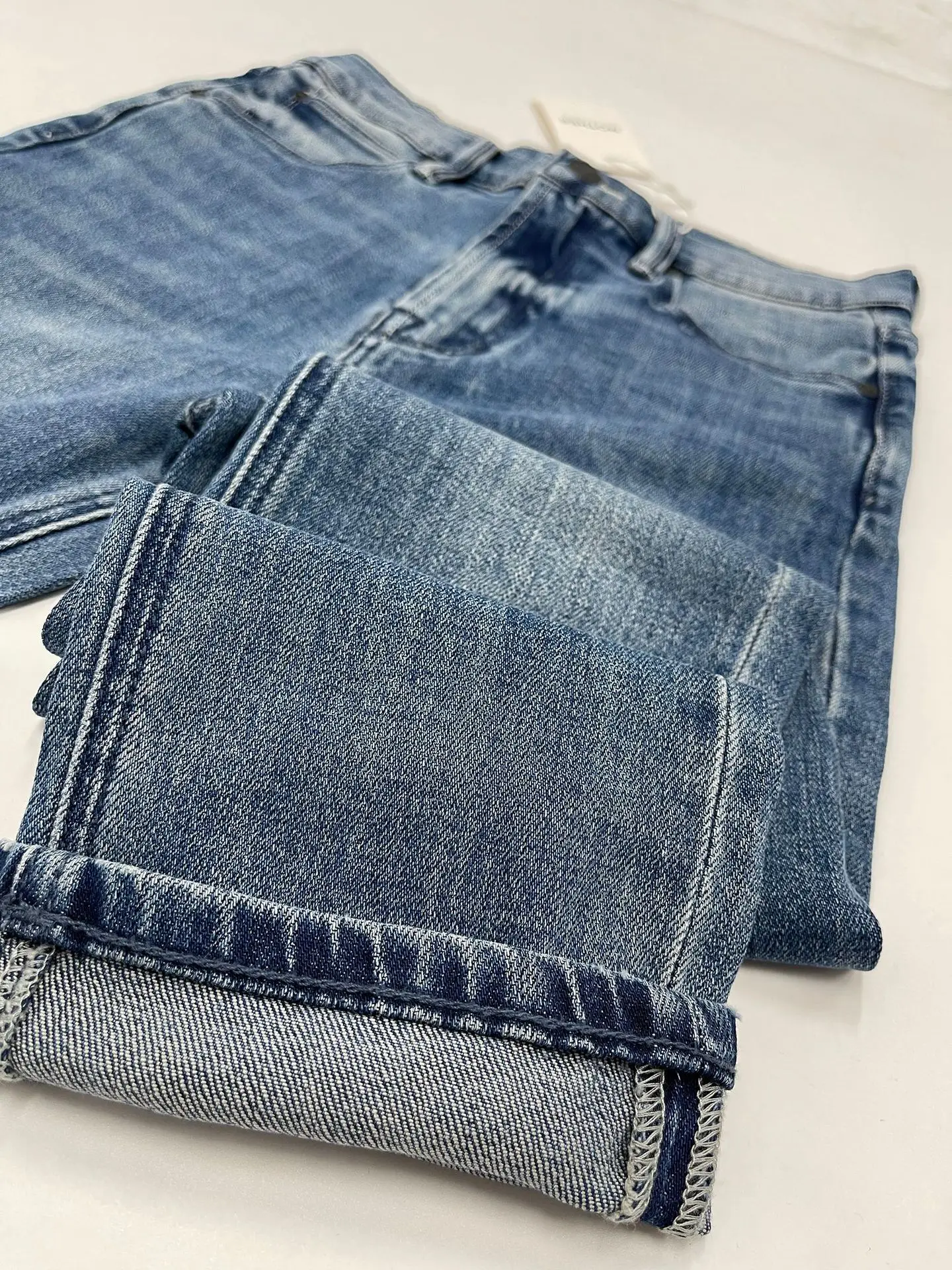 Women high waist slim jeans fashion casual denim ankle-length pants images - 6