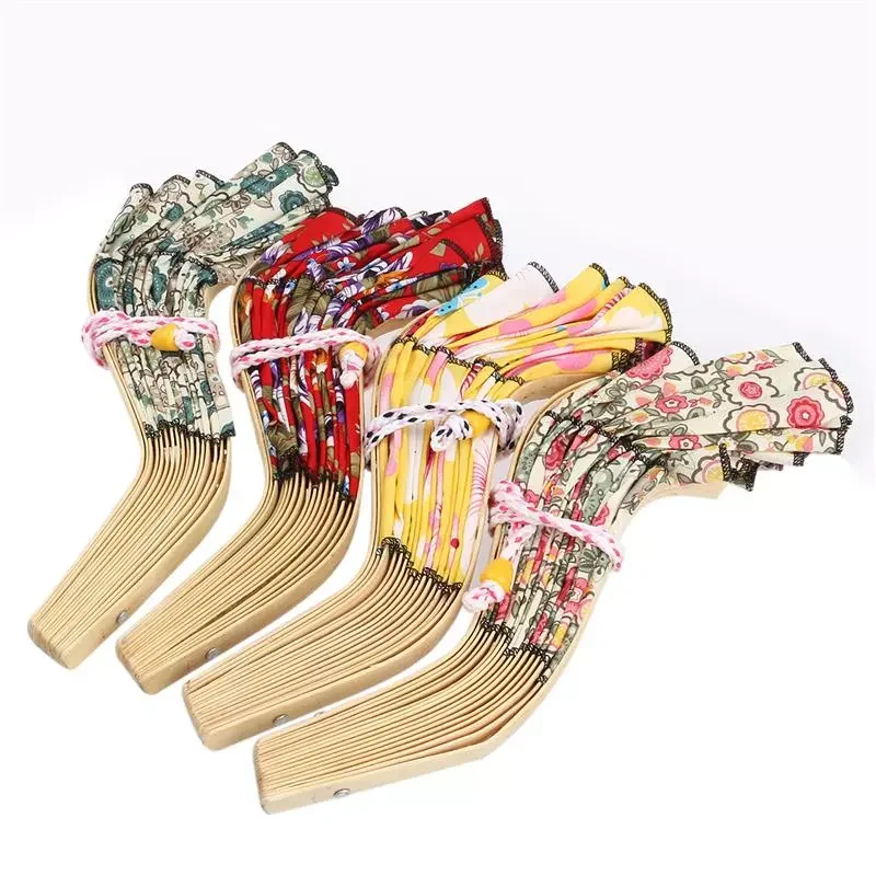

Women Folding Fan 2 in 1 Hand Fan Sunhat Hat Floral Printed Foldable Chinese Style Bamboo Fan Home Decor Ornament(Random Color)