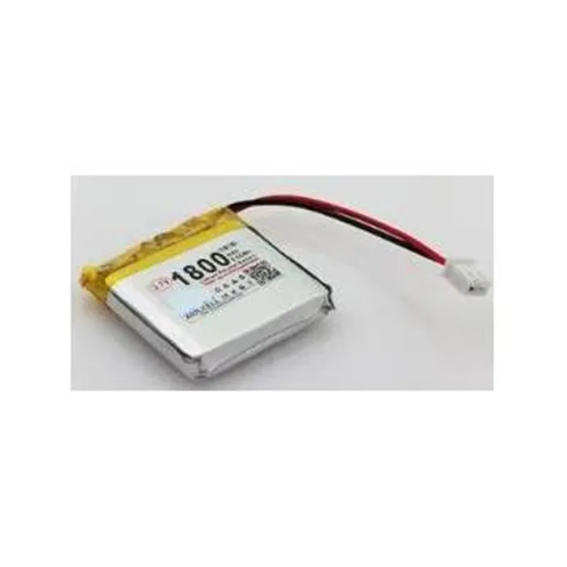 2 шт./партия литий-ионные перезаряжаемые аккумуляторы 3 7 в 853838 804040 1800 мАч