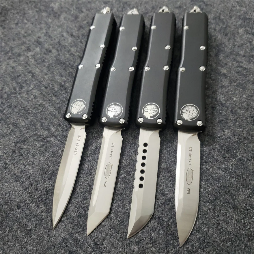 Двойной карманный нож Sabado UTX 85 OTF Knives Hellhound с фиксированным лезвием универсальные