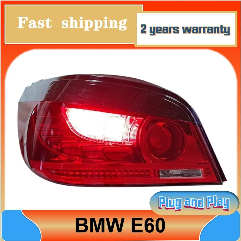 Автомобильный Стайлинг для BMW E60 задний фонарь 2003-2010 5 серии ДХО сигнал поворота