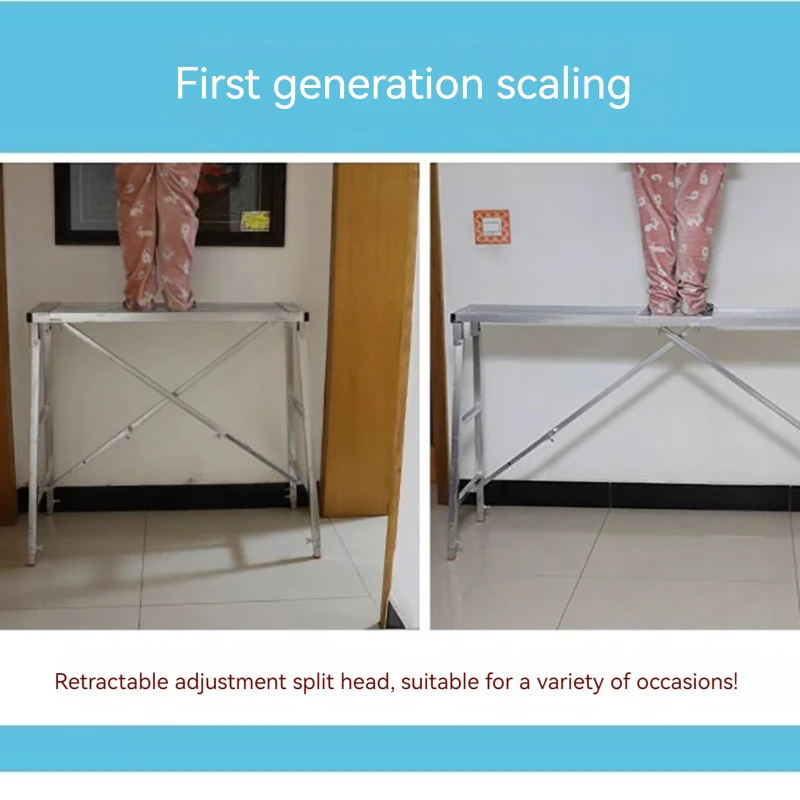 Телескопический конский стул складной подъемник утолщенные строительные леса