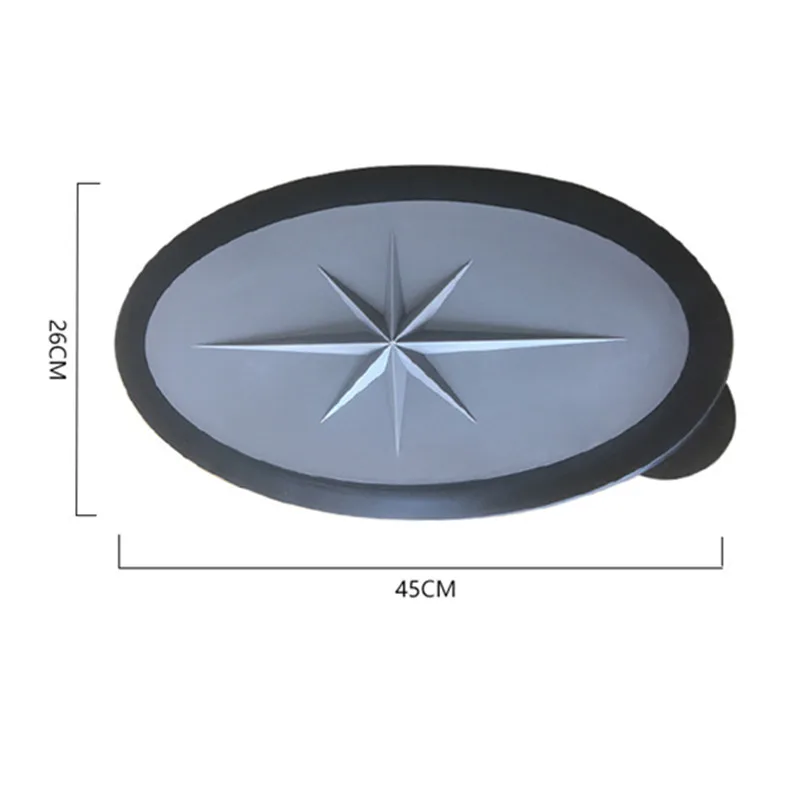 Люк JayCreer для рыбалки лодок 45x26 см Овальный