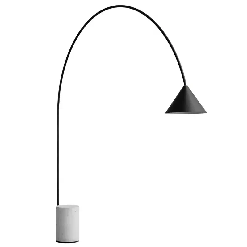 

XL Floor Lamp Sofa Side Italian Minimalist Modern Marble Night Fish Luring Lamp Floor Lamp