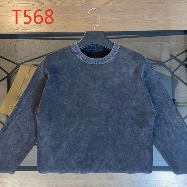 

T568 Fashion sweater New Sanskrit letter coat Cross autumn and winter sweater Loose and simple clothing for lovers