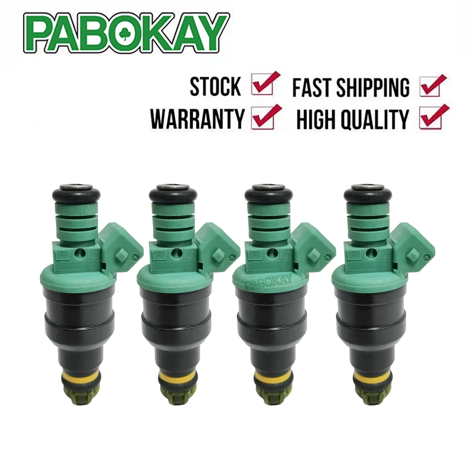 

4 pieces x Fuel Injector For BMW 323i 323is 325i 325is 525i 525it 2.5 91-99 M3 3.0 94-95 0280150415 FJ292 852-12119 13641730060